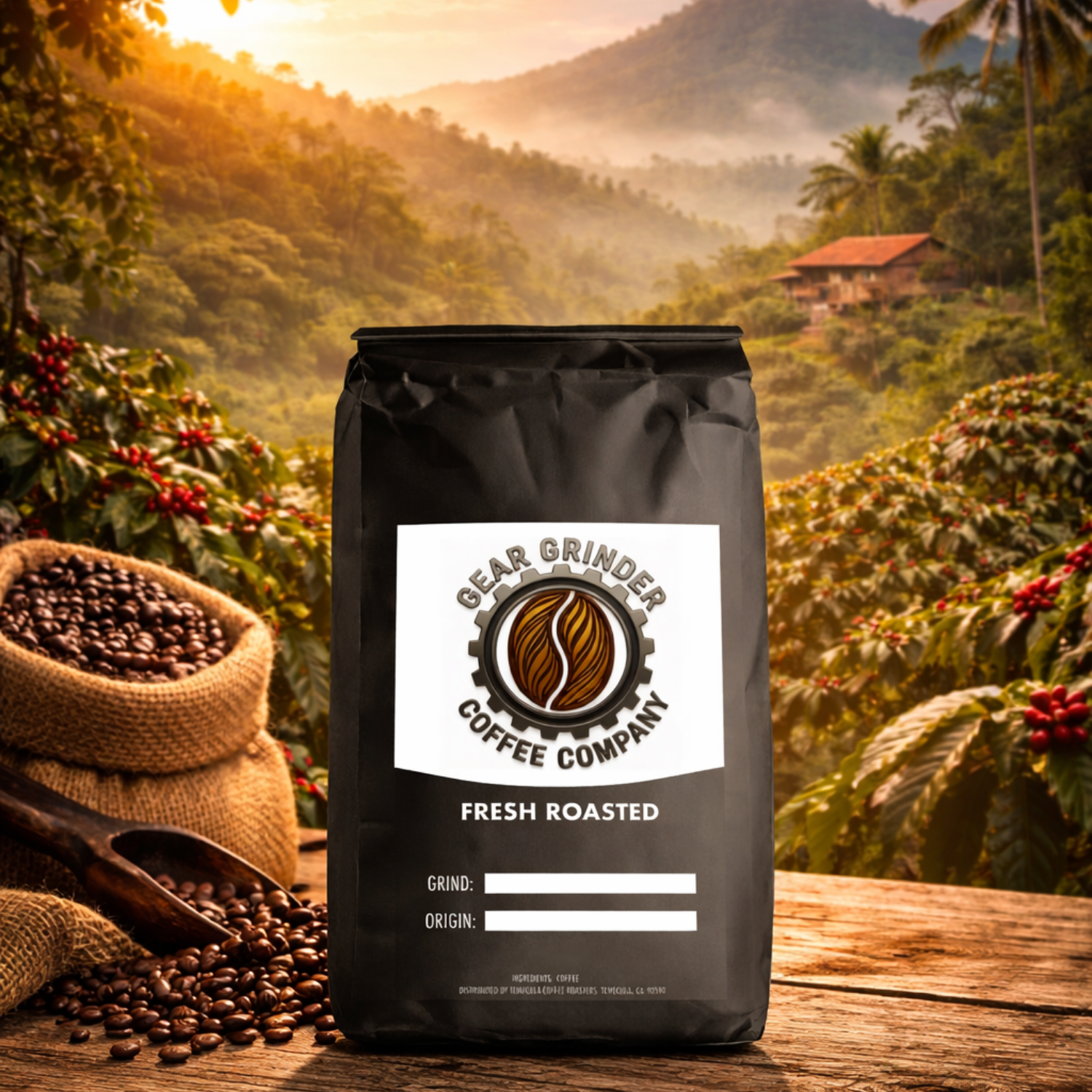 French Roast - Bold, smooth house blend crafted from Central America’s finest beans.