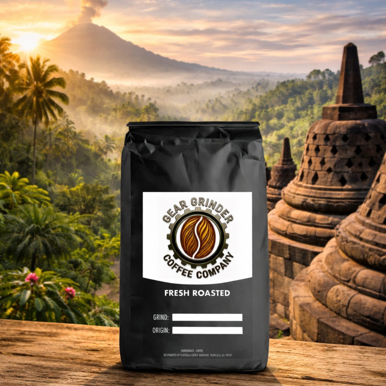 Sumatra - Sumatra Aceh coffee, syrupy body, dark chocolate, earthy dried fruit.