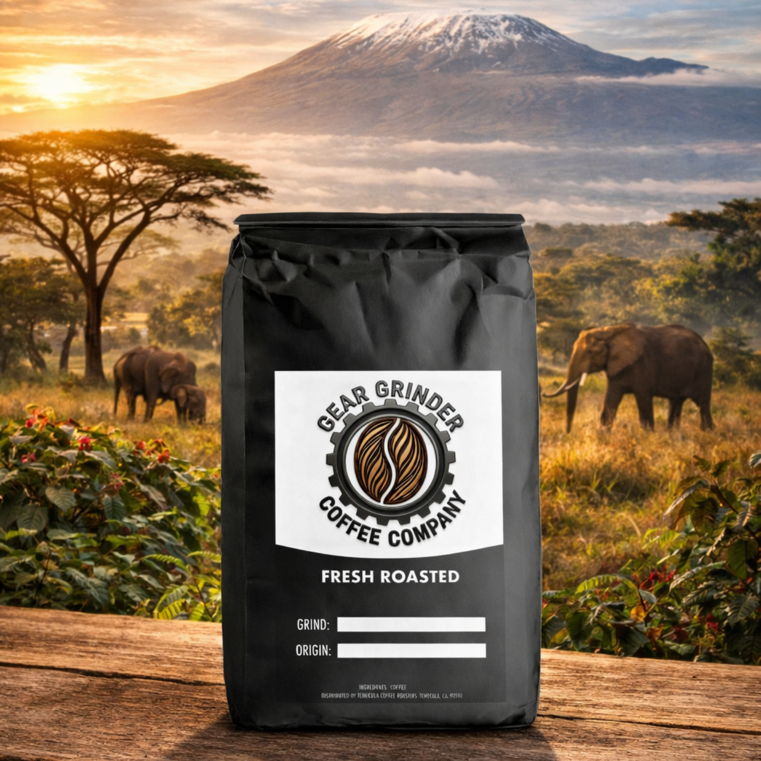 Tanzania - Bright Tanzanian coffee with pear, strawberry, and elegant jasmine florals.