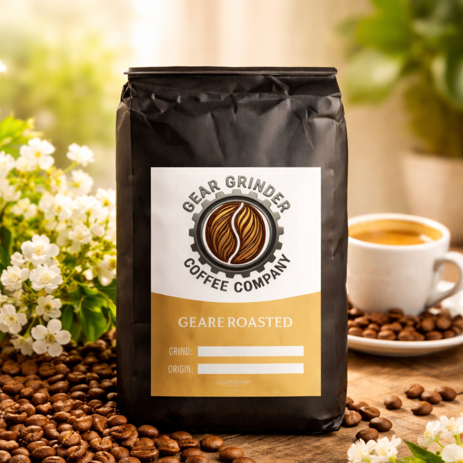 Blonde - Blonde roast sweet espresso blend from Central America Africa.