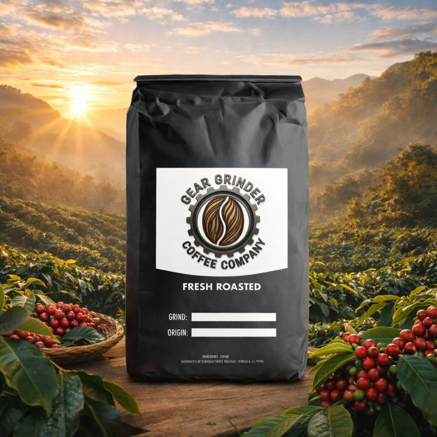 Breakfast Blend - Light South American sunrise roast with walnut apple raisin toffee.