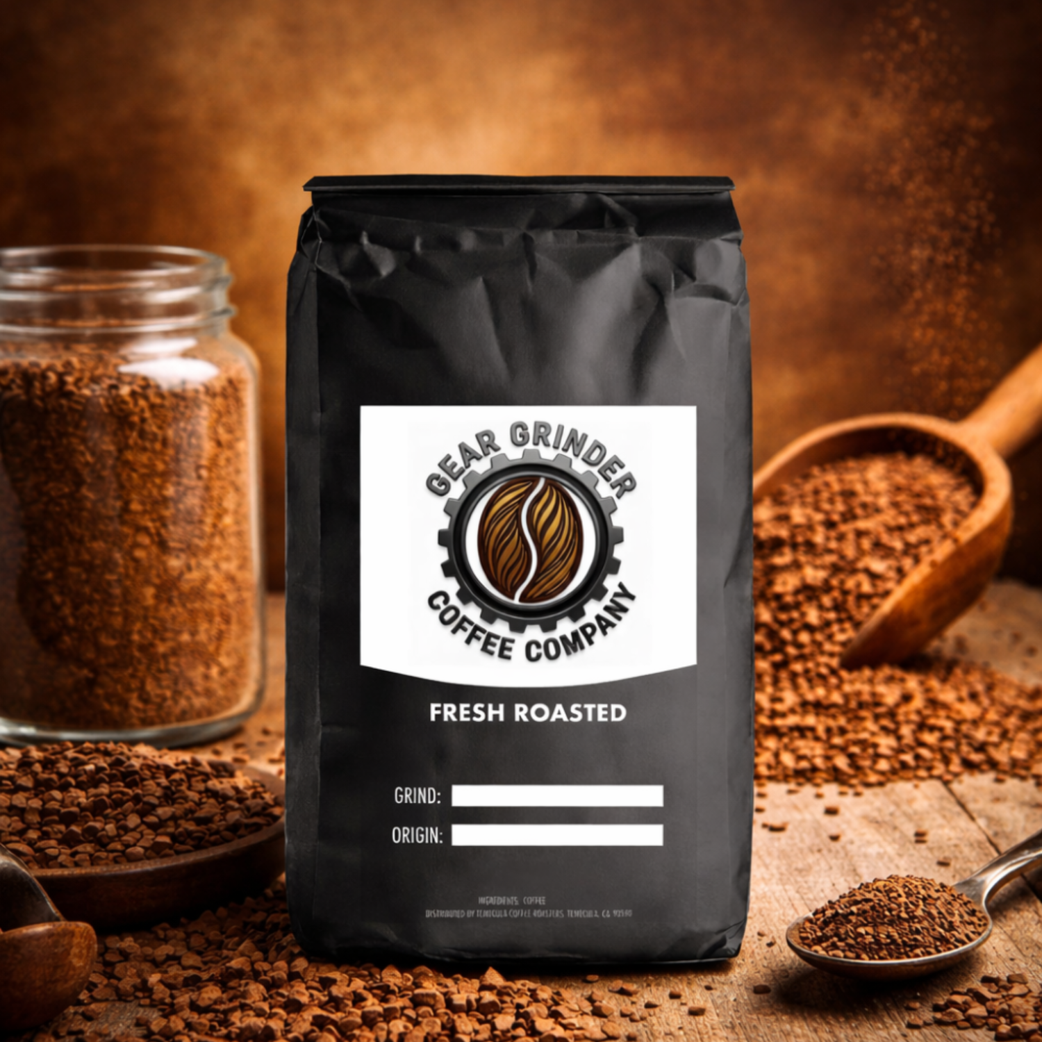 Instant Coffee - Rich Organic Instant Coffee: Smooth Medium Roast, Fair Trade Blend