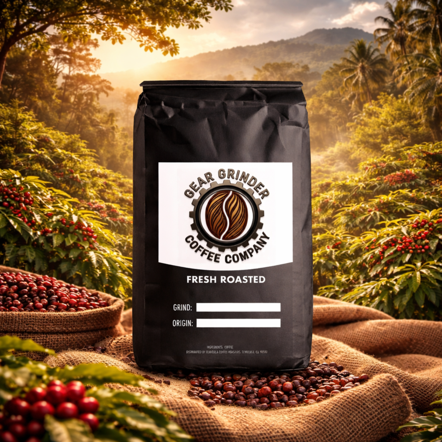 Latin American Blend - Medium-dark Latin American blend with nutty fruity cocoa flavor.