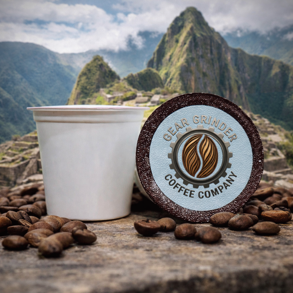 Peru Coffee Pods - Peru medium roast pods with salted caramel sweetness and citrus.